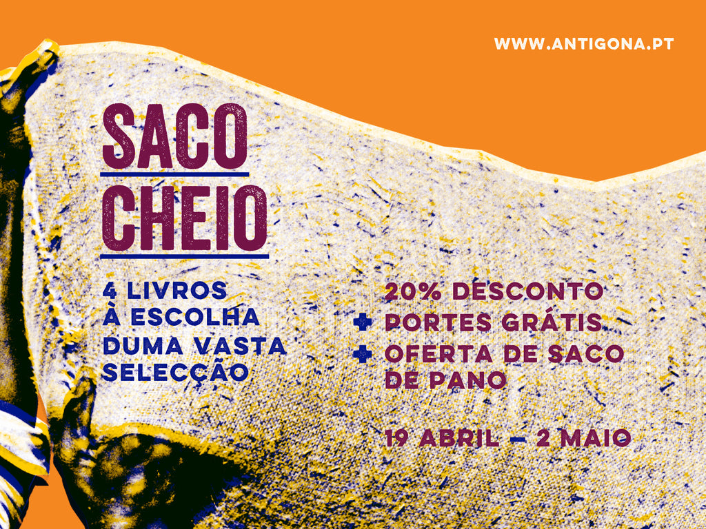 Saco Cheio | 20% de desconto + portes grátis + saco de pano | 19 Abril – 2 Maio