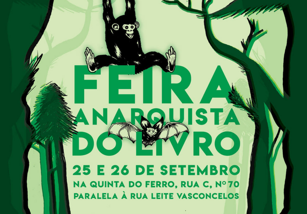Antígona e Orfeu Negro na Feira Anarquista do Livro | 25 e 26 de Setembro