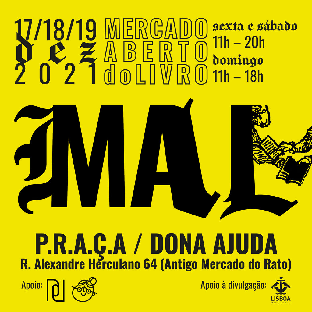 MAL – Mercado Aberto do Livro | 17-19 Dezembro no antigo Mercado do Rato
