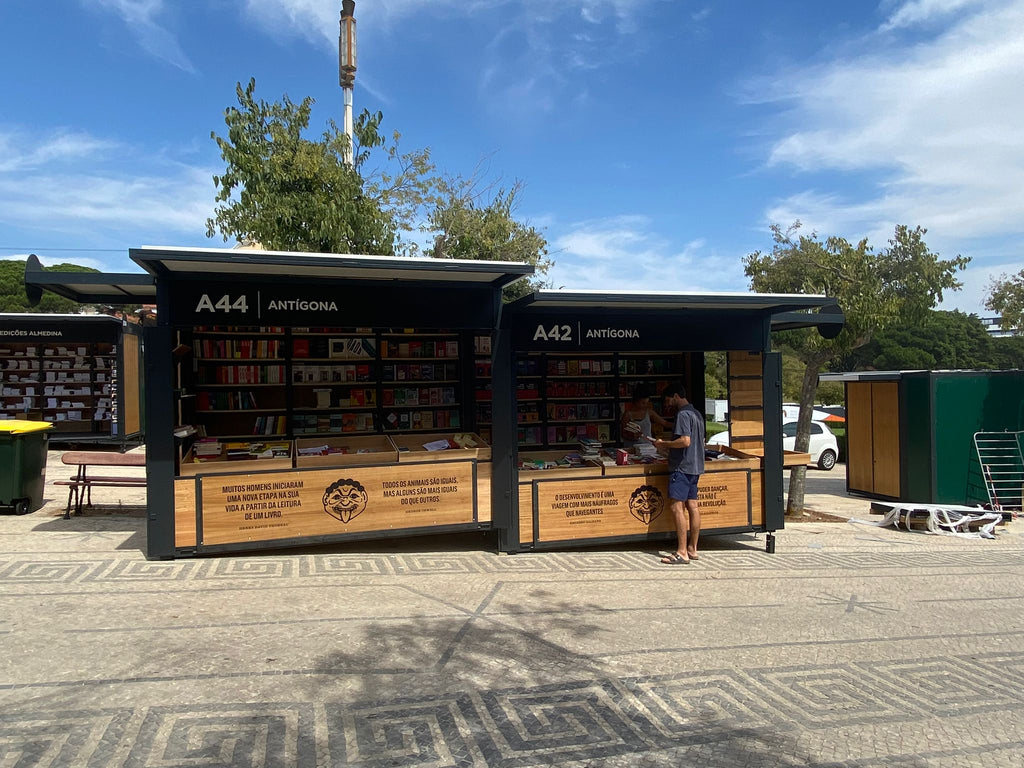 Antígona nas Feiras do Livro de Lisboa e do Porto 2022 | Livros do dia, promoções e Hora H