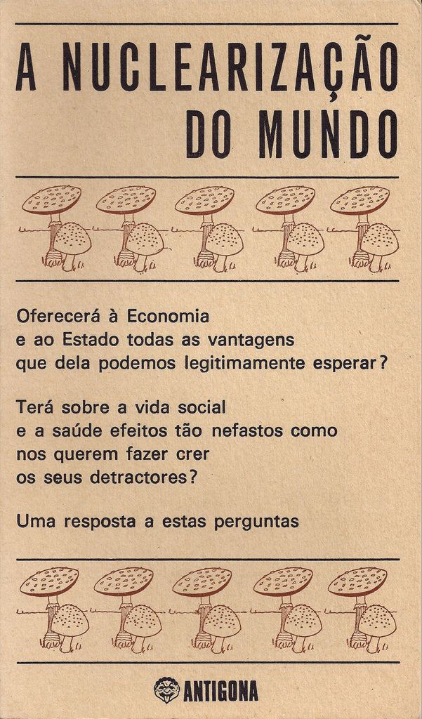 A Nuclearização do Mundo | Jaime Semprun | Antígona