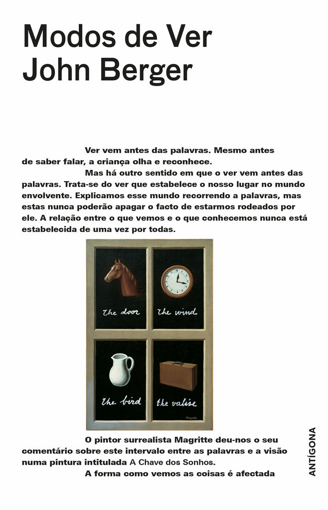Modos de Ver | John Berger | Antígona