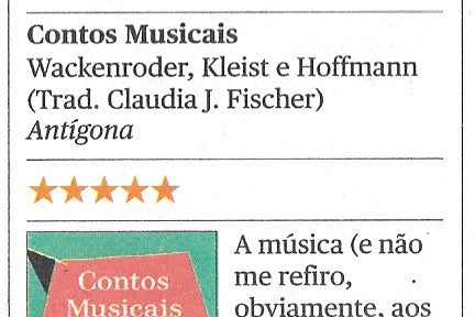 Contos Musicais | Ípsilon (Público) | Recensão de Mário Santos | ★★★★★
