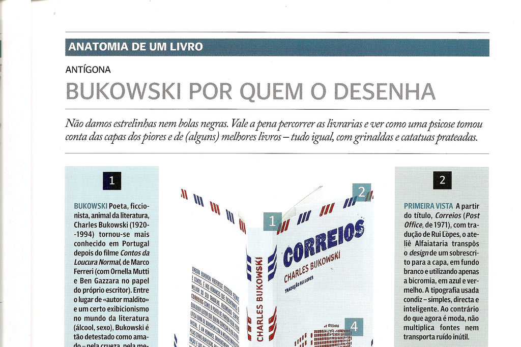 Correios | Revista LER | Anatomia de um Livro