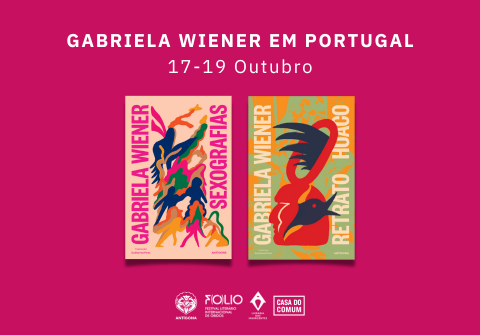 Gabriela Wiener em Portugal | 17-19 Out