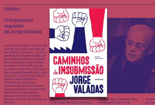 Caminhos da Insubmissão | Sugestão de leitura | Público