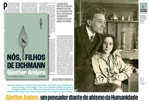 Nós, Filhos de Eichmann | Recensão | Ípsilon